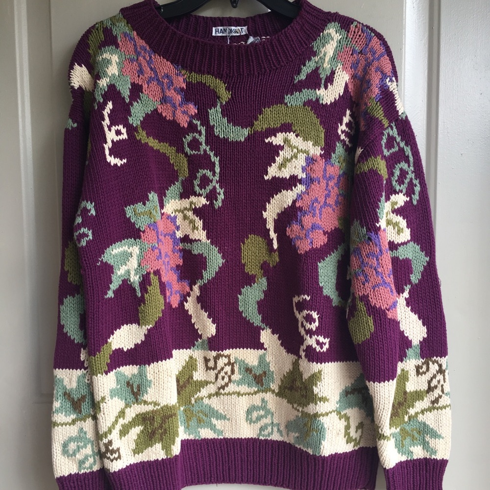 Vintage Handknit RENNY Sweater